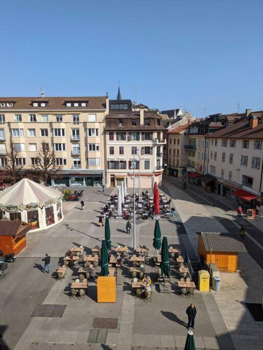 Apartament Au Sunrise Studio Thonon-les-Bains Zewnętrze zdjęcie